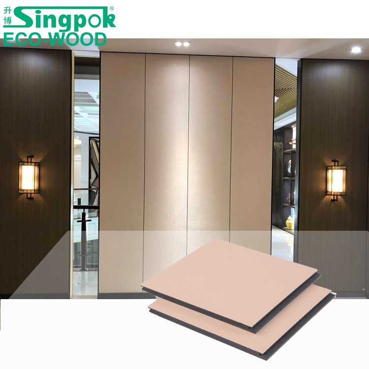 Panel sólido de carbón de bambú WPC Panel de pared de material ignífugo (3)