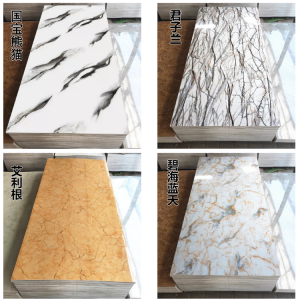 ขายด่วน UV Board แผ่นหินอ่อนตกแต่งแผ่นพลาสติก UV ในประเทศจีน