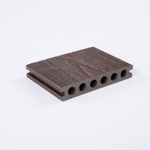 Co-Extruded Composite Decking Outdoor WPC Anti-UV Floor Product